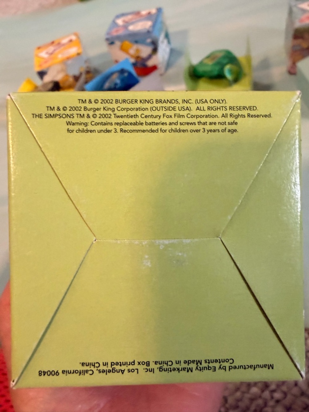 Simpsons collectible 2002 Digital Watch Set - NIP - Picture 8 of 9